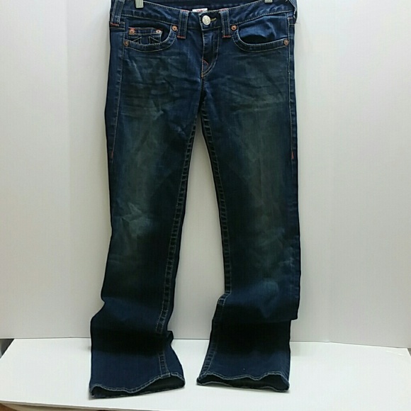 TRUE RELIGION JOHNNY WOMEN STRECH JEANS - Picture 5 of 8